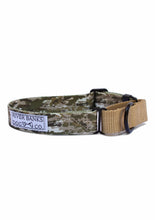 Load image into Gallery viewer, camo camouflage small business rescue dog leash collar handmade
